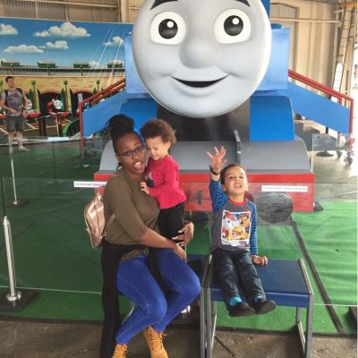 A day with Thomas the tank engine